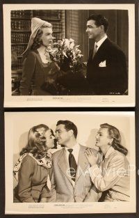 9f736 ROSES ARE RED 10 8x10 stills '47 Don Castle, Peggy Knudsen, with the heart-blood of murder!