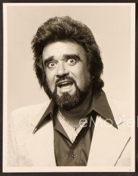 9f143 WOLFMAN JACK 2 TV 7x9 stills '70s great portraits from when he hosted Saturday Night Live!