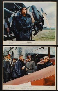 9f256 BLUE MAX 8 color 8x10 stills '66 WWI fighter pilot George Peppard, sexy Ursula Andress