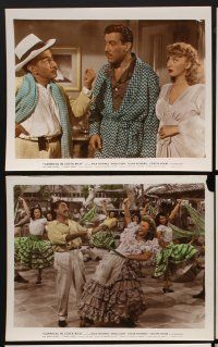 9f150 CARNIVAL IN COSTA RICA 13 color 8x10 stills '47 Dick Haymes & Vera-Ellen in Central America!