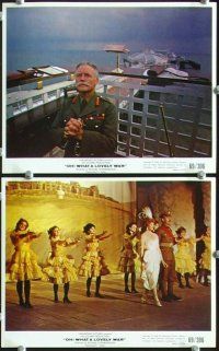 9f176 OH WHAT A LOVELY WAR 12 color 8x10 stills '69 Richard Attenborough World War II musical!