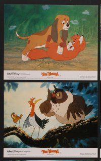 9f070 FOX & THE HOUND 8 color English FOH LCs '81 they were supposed to be enemies!