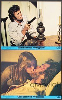 9f236 BEGUILED 8 8x10 mini LCs '71 Clint Eastwood & Geraldine Page, directed by Don Siegel
