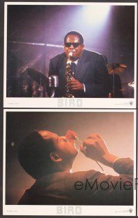 9f250 BIRD 8 8x10 mini LCs '88 Clint Eastwood, Forest Whitaker as jazz legend Charlie Parker!