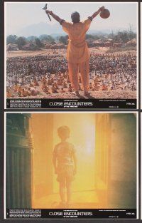 9f318 CLOSE ENCOUNTERS OF THE THIRD KIND 8 8x10 mini LCs '77 Steven Spielberg sci-fi classic!