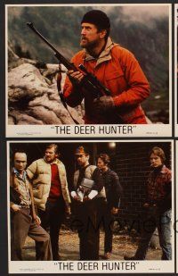 9f451 DEER HUNTER 4 8x10 mini LCs '78 directed by Michael Cimino, Robert De Niro, Christopher Walken