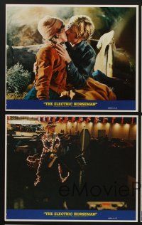 9f441 ELECTRIC HORSEMAN 5 8x10 mini LCs '79 Sydney Pollack, Robert Redford, Jane Fonda, Perrine!