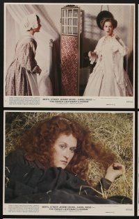 9f341 FRENCH LIEUTENANT'S WOMAN 8 8x10 mini LCs '81 Meryl Streep, Jeremy Irons, Karel Reisz