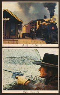 9f175 JOE KIDD 12 8x10 mini LCs '72 Clint Eastwood, Robert Duvall, John Saxon, John Sturges