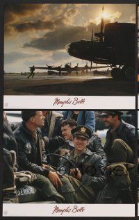 9f365 MEMPHIS BELLE 8 8x10 mini LCs '90 Matt Modine, Sean Astin, cool images of WWII B-17!