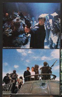 9f378 RETURN OF THE JEDI 8 8x10 '83 George Lucas classic, Mark Hamill, Harrison Ford