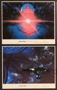 9f387 STAR TREK 8 8x10 mini LCs '79 William Shatner, Leonard Nimoy, DeForest Kelley, George Takei