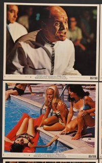 9f424 WHERE IT'S AT 7 8x10 mini LCs '69 sexy Las Vegas showgirls gambling & in swimsuits!