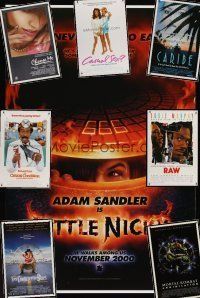 9g062 LOT OF 21 UNFOLDED ONE-SHEETS '80s-'00s Little Nicky, Casual Sex, Eddie Murphy: Raw & more!
