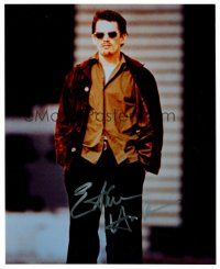 9g079 ETHAN HAWKE signed color 8x10 REPRO still '02 full-length portrait wearing sunglasses!