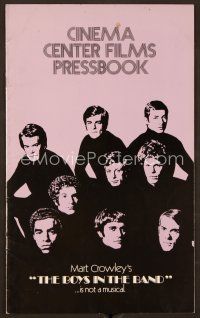 9g273 BOYS IN THE BAND pressbook '70 William Friedkin, Leonard Frey, Robert La Tourneaux