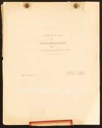 9g219 BAD MAN FROM RED BUTTE continuity & dialogue script May 4, 1940, screenplay by Sam Robins!