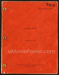 9g220 LOUISA final shooting script December 19, 1949, screenplay by Stanley Roberts!
