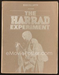 9g240 HARRAD EXPERIMENT script August 1971, screenplay by Michael Werner!