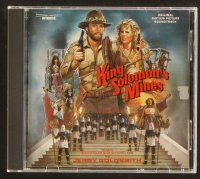 9g146 KING SOLOMON'S MINES soundtrack CD '97 original score by Jerry Goldsmith!
