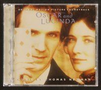 9g155 OSCAR & LUCINDA soundtrack CD '97 original motion picture score by Thomas Newman!