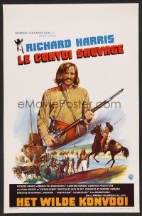 9h468 MAN IN THE WILDERNESS Belgian '71 they just couldn't find the time to bury Richard Harris!