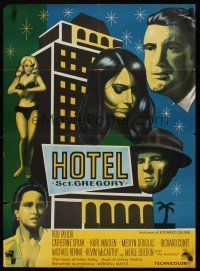 9h663 HOTEL Danish '67 from Arthur Hailey's novel, Rod Taylor, Catherine Spaak, Karl Malden