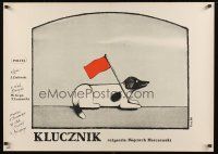 9h374 KLUCZNIK Polish 27x38 '80 Marczewski directed, Housemaster, Get-Stankiewicz art of dog!