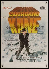 9h216 CITIZEN KANE Spanish R66 some called Orson Welles a hero, others called him a heel!