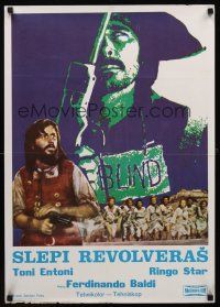 9h537 BLINDMAN Yugoslavian '72 Lucretia Love, Tony Anthony & cowboy Ringo Starr!