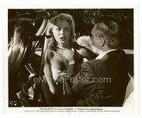 9j019 4D MAN 8x10 still '59 Robert Lansing uses his awful powers on formerly sexy girl!