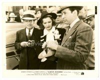 9j035 ALWAYS GOODBYE 8x10 still '38 Barbara Stanwyck stares at man ripping his hat!