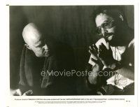 9j043 APOCALYPSE NOW candid 8x10 still '79 Francis Ford Coppola discusses scene with Marlon Brando!