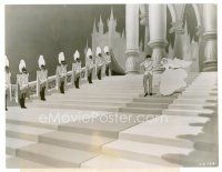9j123 CINDERELLA 7.25x9.5 still '50 Disney, she's at the ball with Prince Charming!