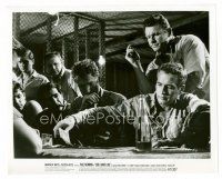 9j141 COOL HAND LUKE 8x10 still '67 classic scene Paul Newman playing poker & getting his nickname!