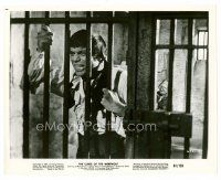 9j151 CURSE OF THE WEREWOLF 8x10 still '61 Hammer, Oliver Reed in jail cell about to transform!
