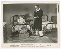 9j244 FOLLOW THE SUN 8x10 still '51 Anne Baxter watches Glenn Ford practice his putting in bedroom