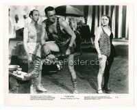 9j257 FREAKS 8x10 still R76 Tod Browning classic, Henry Victor between two half-man/half-woman!