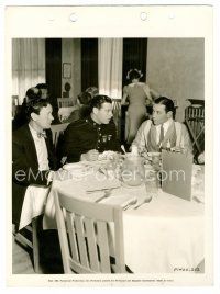 9j274 GEORGE RAFT/RICHARD ARLEN 8x11 key book still'34 eating together while making different movies
