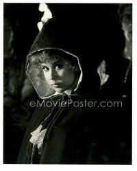 9j321 HELL NIGHT 8x10 still '81 close up of Linda Blair as Marti wearing hooded cloak!