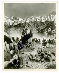 9j332 HOW THE WEST WAS WON 8x10 still '64 Native American Indians attacking wagon train!