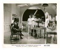 9j357 INVISIBLE RAY 8x10 still R48 three men & woman watch Bela Lugosi use his machine on girl!