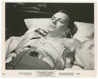 9j438 MANCHURIAN CANDIDATE 8x10 still '62 close up of Frank Sinatra laying on bed, Frankenheimer