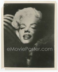 9j444 MARILYN MONROE 8x10 still '60s super sexy close portrait with come hither look!