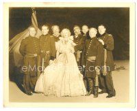 9j445 MARION DAVIES deluxe 8x10 still '10s portrait in pretty dress with Union soldiers by Manatt!