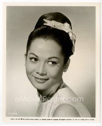 9j484 NANCY KWAN 8.25x10 still '61 head & shoulders portrait from Flower Drum Song!