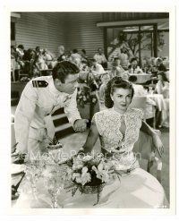 9j506 ON AN ISLAND WITH YOU deluxe 8x10 still '48 Esther Williams wants no part of Peter Lawford!