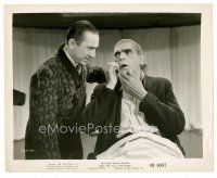 9j552 RAVEN 8x10 still R49 sadistic plastic surgeon Bela Lugosi disfigures Boris Karloff!
