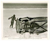 9j567 REVENGE OF THE CREATURE 8x10 still '55 the monster after it tossed over a parked car!