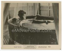9j622 SOLOMON & SHEBA 8x10 still '59 super sexy Gina Lollobrigida naked in bathtub!